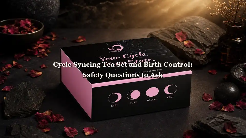 Cycle Syncing Tea Set and Birth Control: Safety Questions to Ask